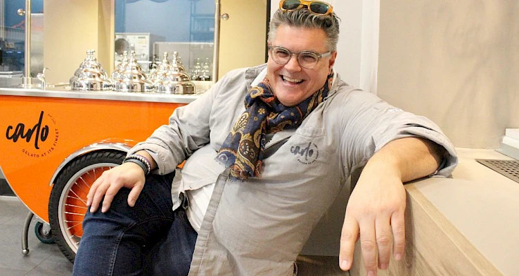 Interview mit Eisverkäufer Gelato Carlo - ©talkaccino.at Eisverkäufer Gelato Carlo im Interview - ©talkaccino.at