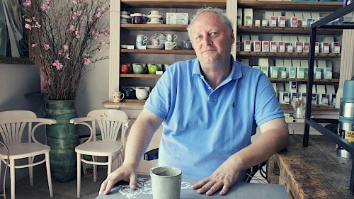 Kaffeeröster Helmut Brem Helmut Brem vom und im Wiener Rösthaus