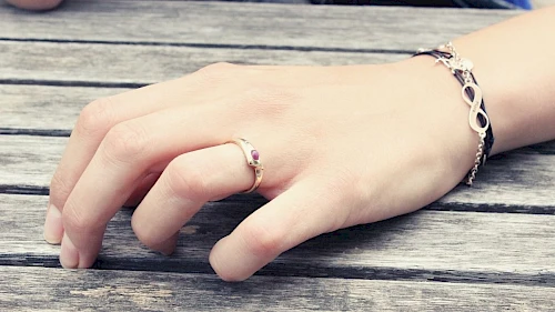 Ring von Lisa Hotwagner Persönliches Mitbringsel von Lisa Hotwagner – ein Ring