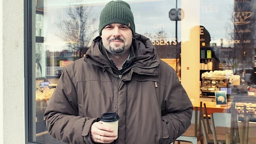 Interview mit Jäger Thomas Schön - ©talkaccino.at Jäger Thomas Schön im Gespräch