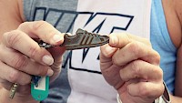 Laufschuh-Schlüsselanhänger