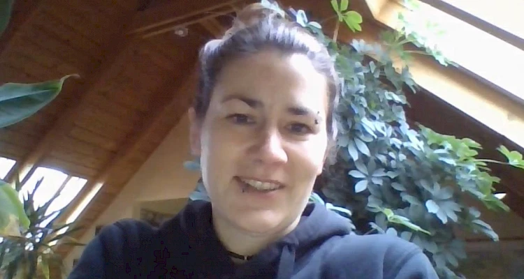 Hackerin Marion Marschalek im Gespräch - ©talkaccino.at 