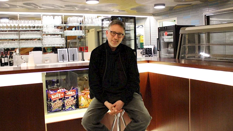 Kinobetreiber Norman Shetler im Gespräch