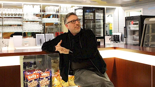 Im Interview: Gartenbaukino-Chef Norman Shetler