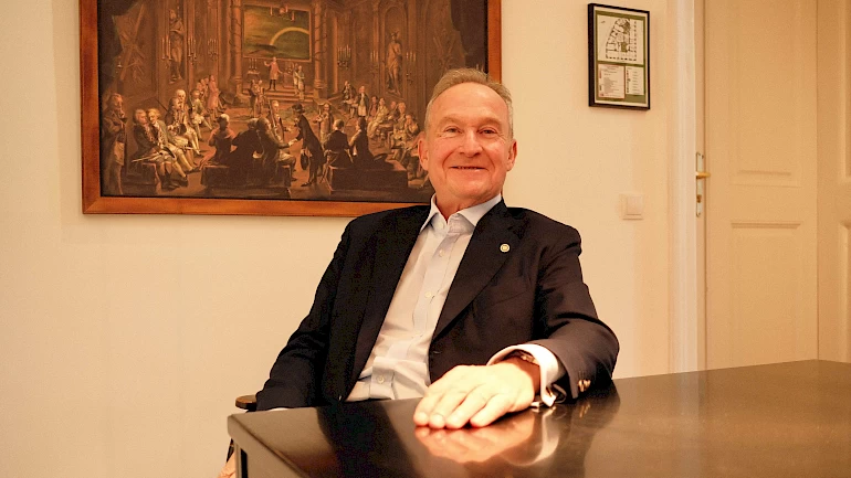 Interview mit Freimaurer-Großmeister Georg Semler Im Interview: Freimaurer-Großmeister Georg Semler