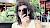 Cornelia Dworak mit ihrem MP3-Player
