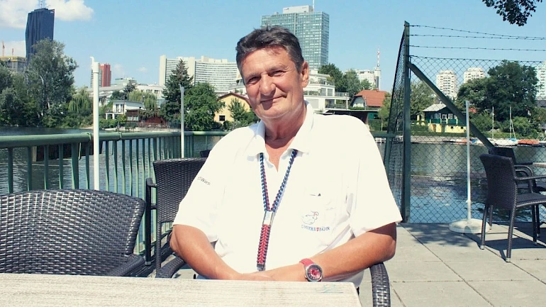 Bademeister Michael Bruckl im Gespräch
