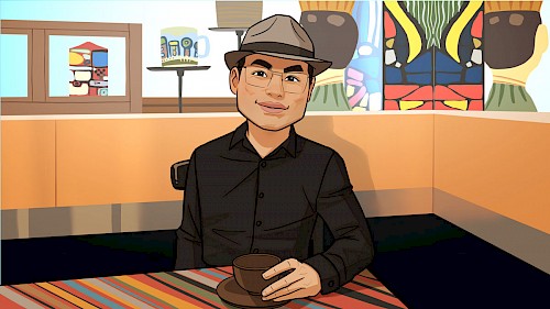 Interview mit Schnellzeichner & Karikaturist Xi Ding - ©Xi Ding Karikatur von Schnellzeichner Xi Ding