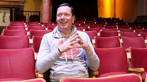 Komiker & Parodist Alex Kristan Interview im Stadtsaal mit Alex Kristan